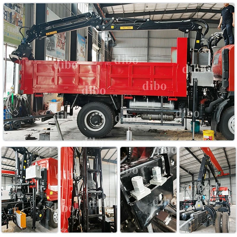 Details of truck mounted hydraulic crane Details of truck mounted hydraulic crane